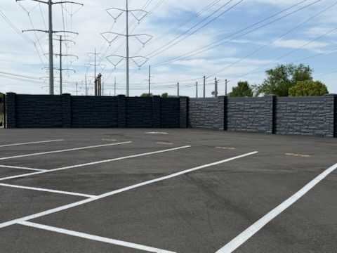 Salt Lake City Precast Concrete Fence